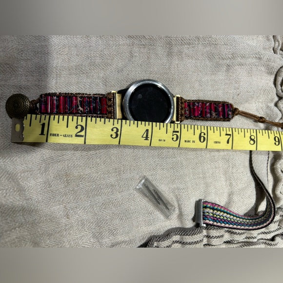 Cape Diablo Emperor Jasper watch strap for Samsung or Garmin smart watch. - Picture 5 of 5